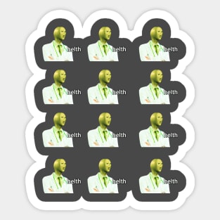 Helth Pattern Sticker